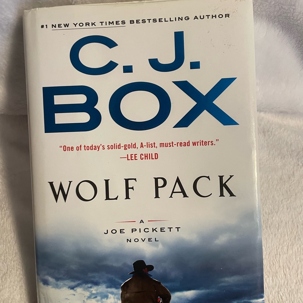 C.J. Box 'Wolf Pack' Hardcover Book